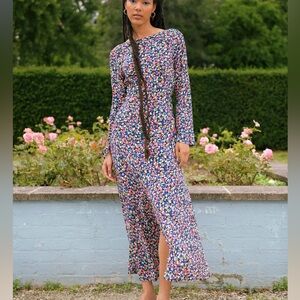 Rixo London Mimi Dress | Smudge Print